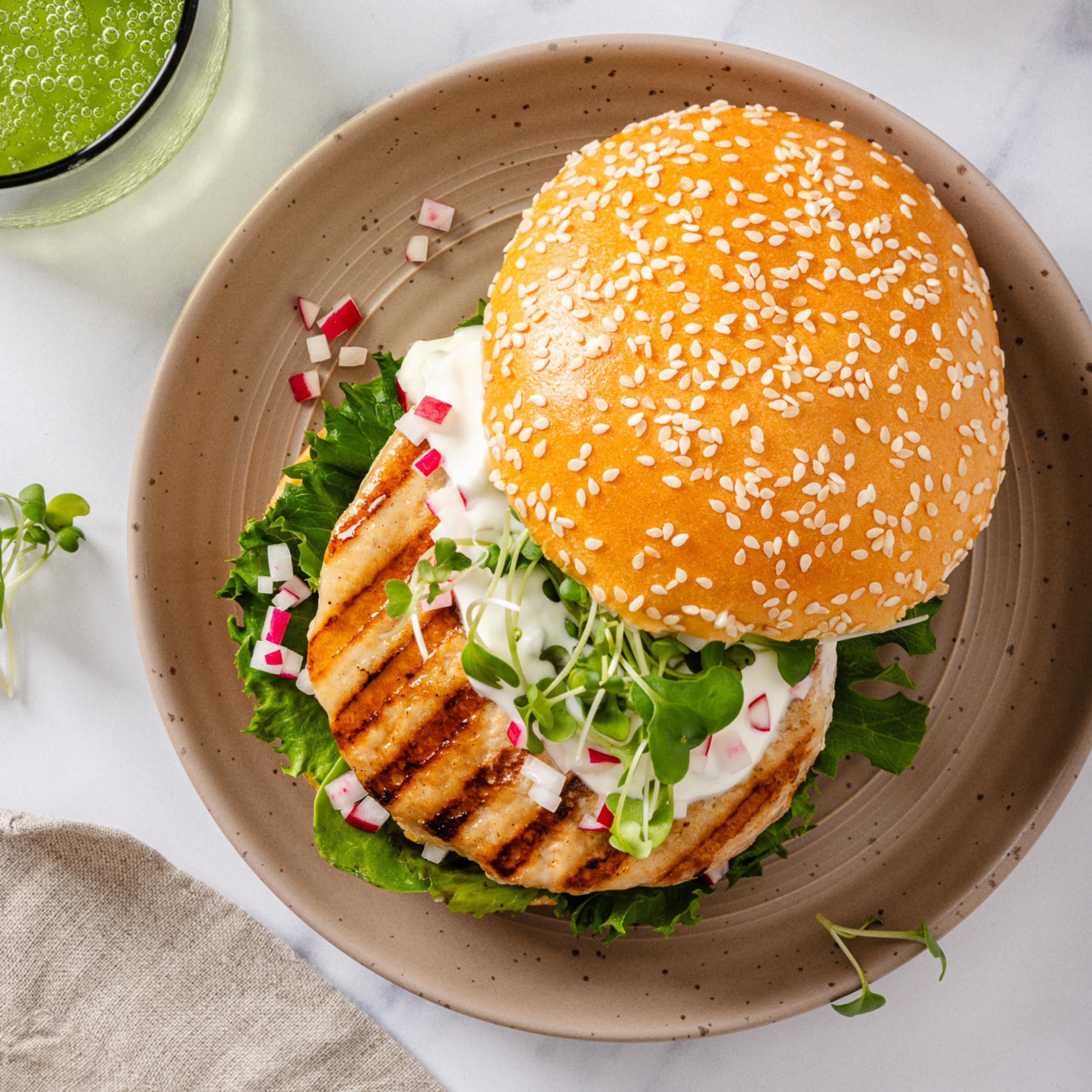 Organic Chicken Burgers - Original