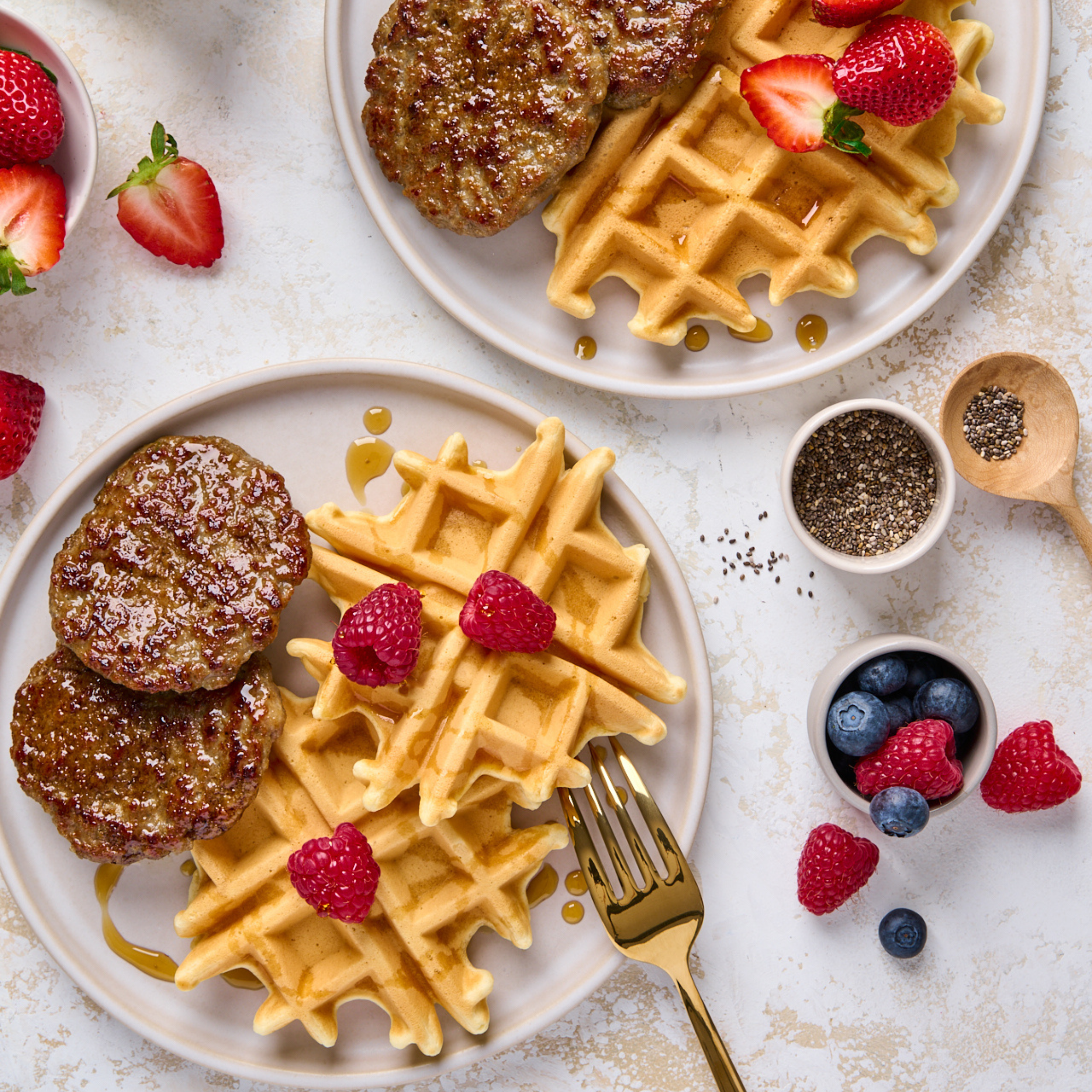 Organic Chicken Breakfast Sausage Rounds - Maple