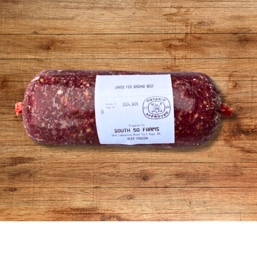 Ontario-Raised Grass-Fed Ground Beef, 1lb - South 50 Farms – Yorkshire ...