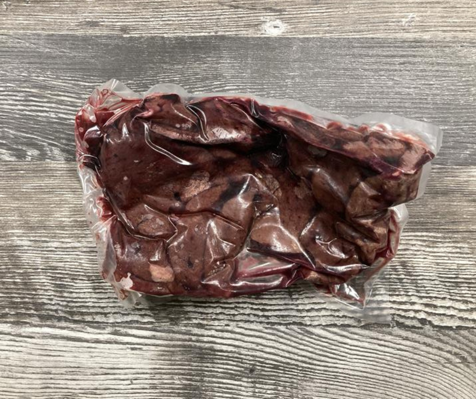 Ontario-Raised Grass-Fed Beef Liver - sliced (1 lb.)