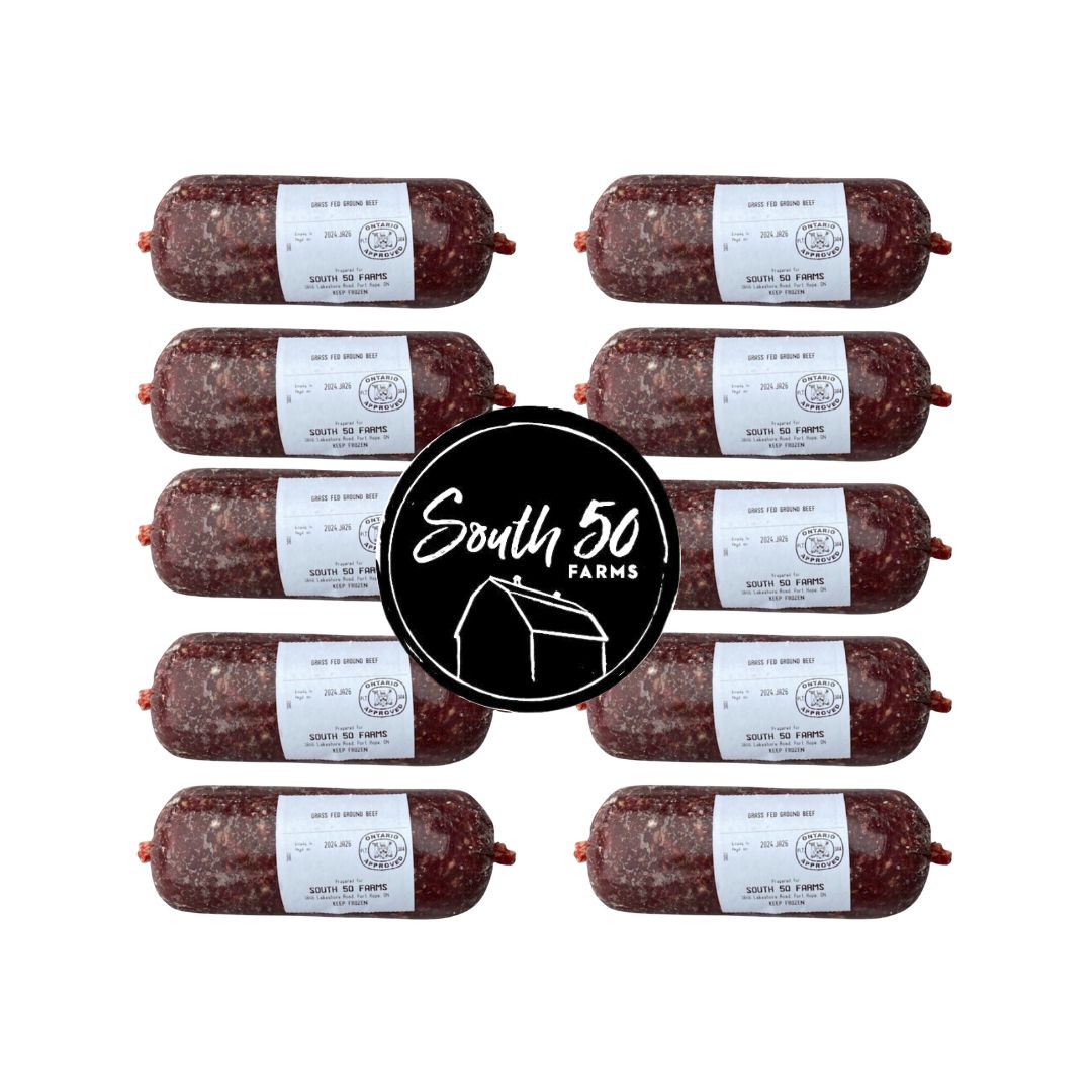 Ontario-Raised Grass-Fed Ground Beef Bundle (10 pk)