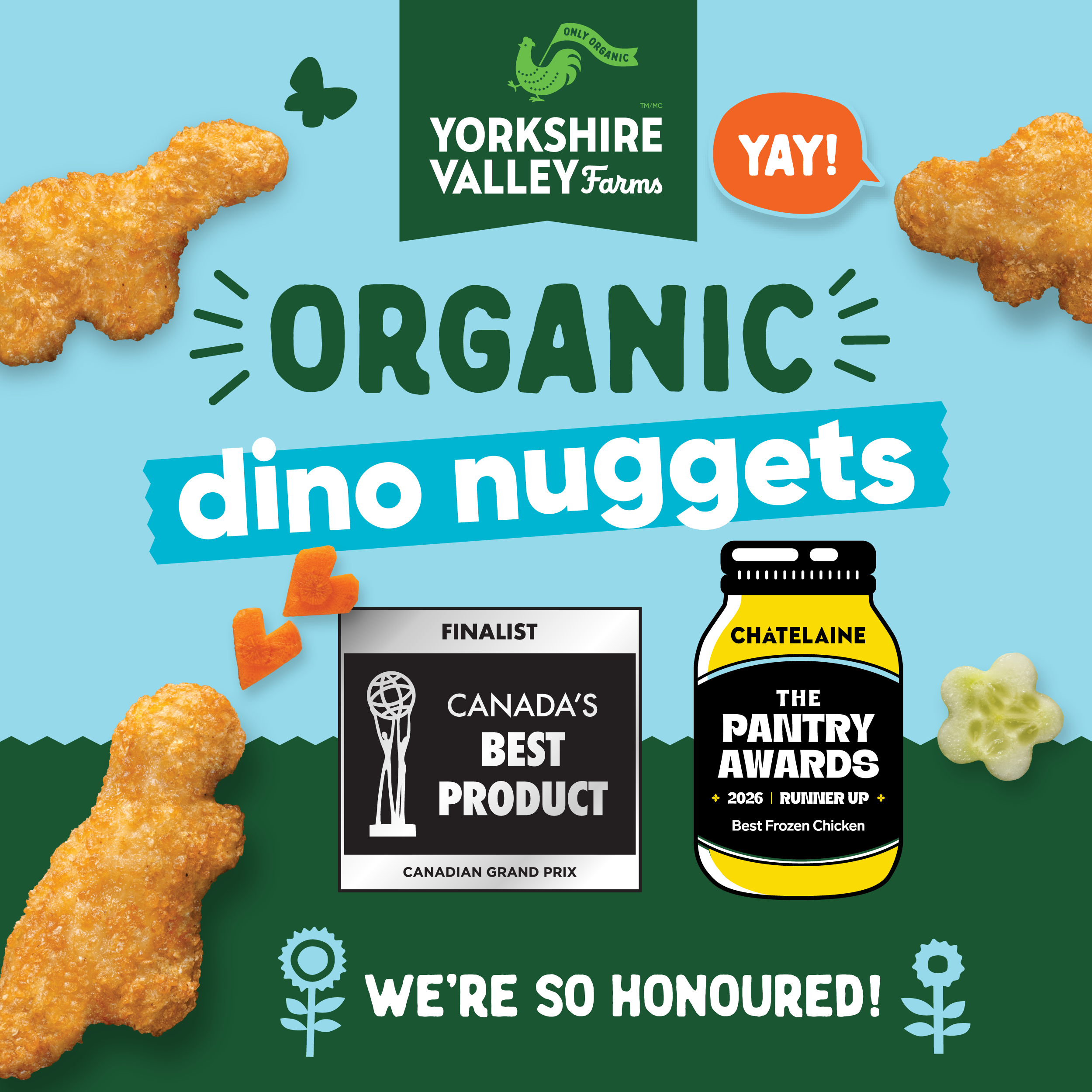 Organic Gluten-Free Chicken Dino Nuggets