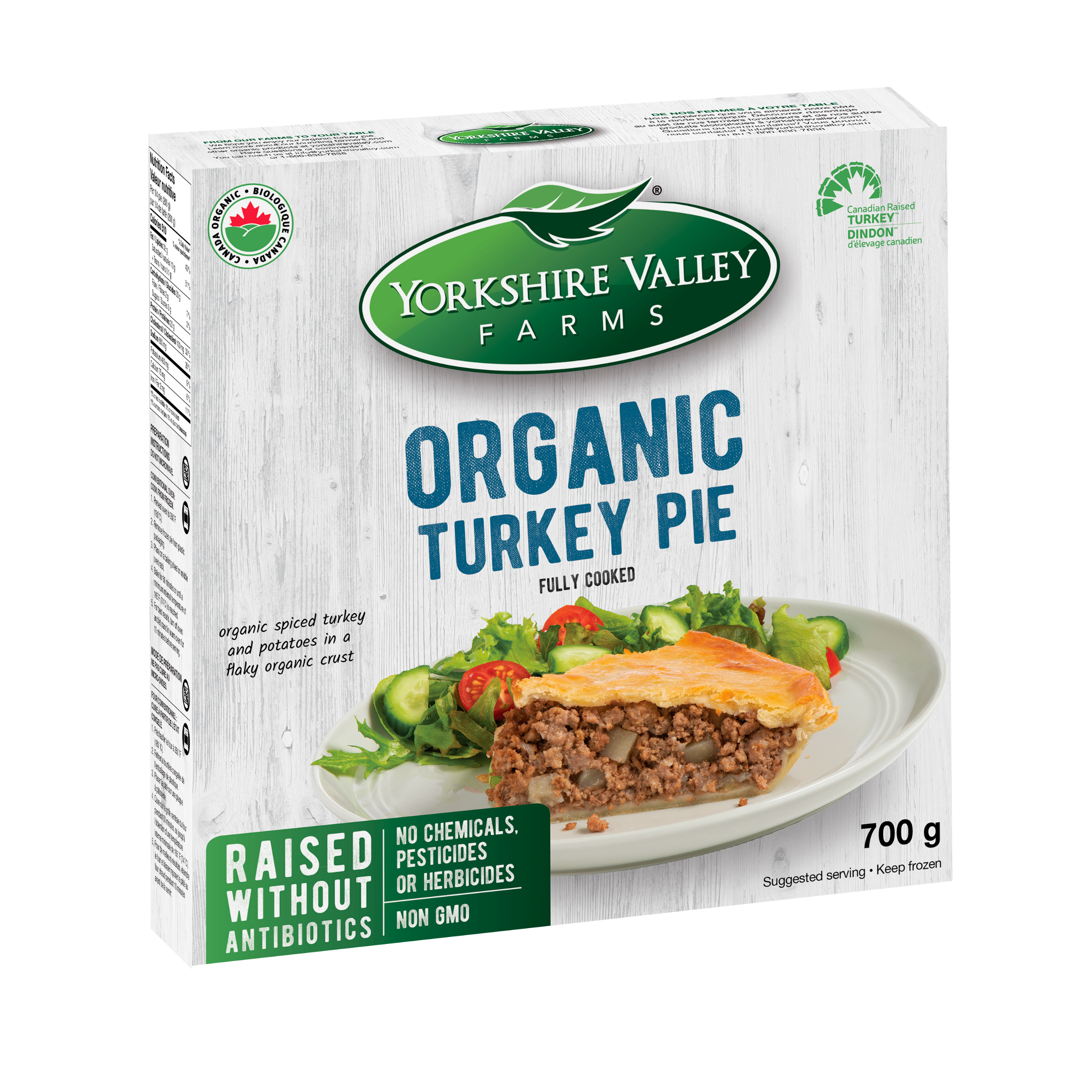 Organic Turkey Pie