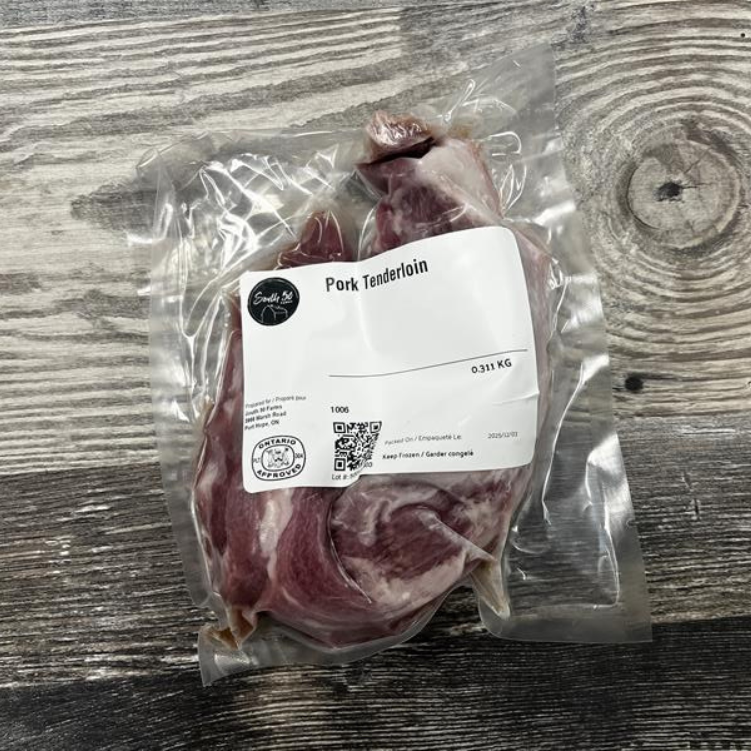 Ontario-Raised Pork Tenderloin (0.36-0.45kg) – Yorkshire Valley Farms