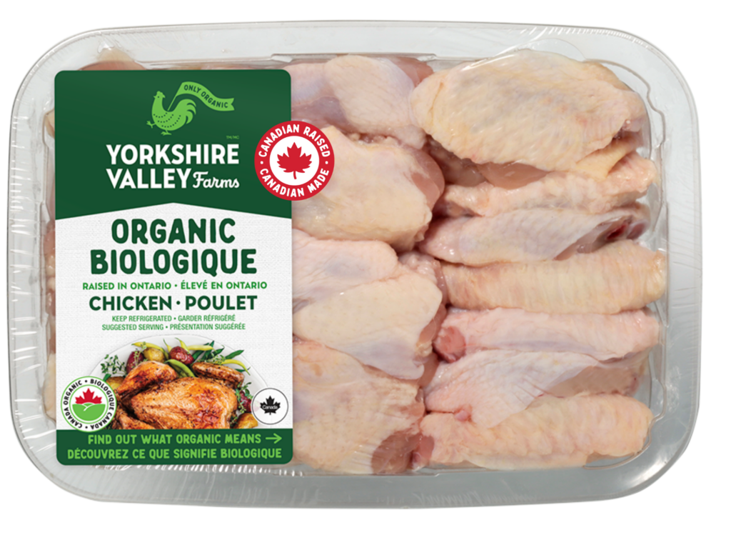 Organic Split Chicken Wings<br />
<b>Deprecated</b>: htmlspecialchars(): Passing null to parameter #1 ($string) of type string is deprecated in <b>/nas/content/live/yvfarms/wp-content/themes/yorkshirevalley/product-detail-page.php</b> on line <b>99</b><br />