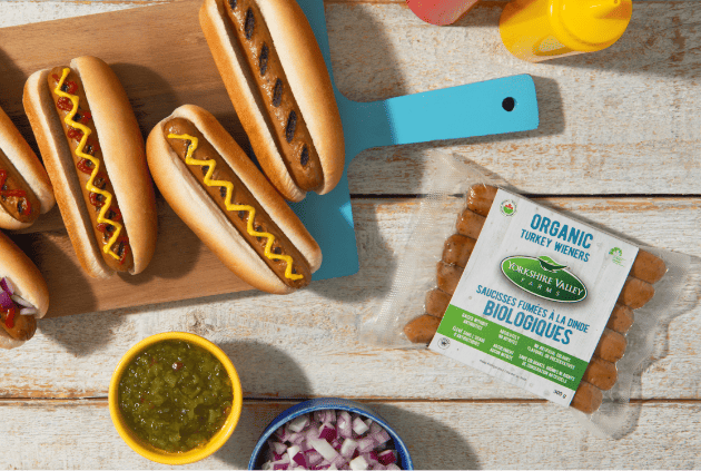 Organic Turkey Hot Dogs – Yorkshire Valley Farms