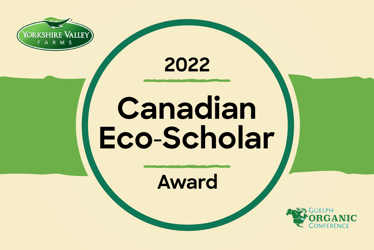 2022 Eco-Scholar Award