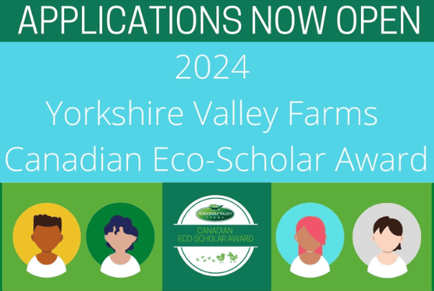 Eco-Scholar Award Applications now open!