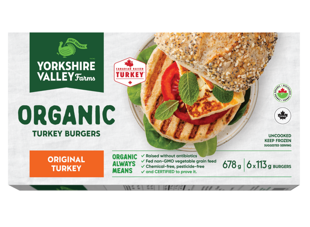Organic Turkey Burgers – Original<br />
<b>Deprecated</b>: htmlspecialchars(): Passing null to parameter #1 ($string) of type string is deprecated in <b>/nas/content/live/yvfarms/wp-content/themes/yorkshirevalley/product-detail-page.php</b> on line <b>99</b><br />