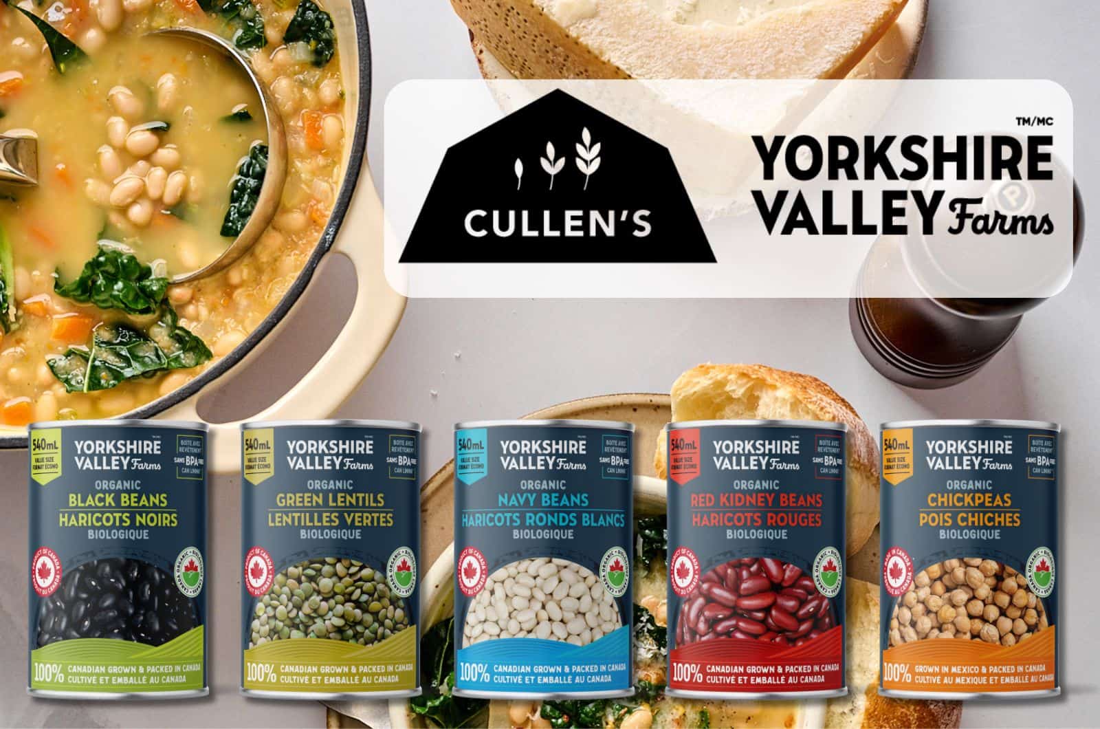 Cullen's Beans are now part of the Yorkshire Valley Farms family